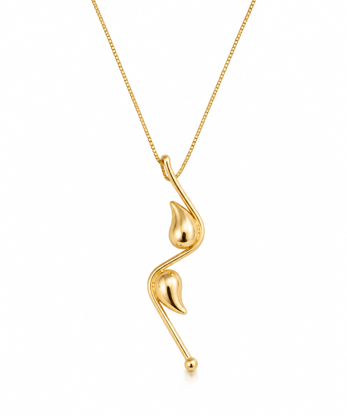 Scarlat SKU 15014 foto 1 | Colar Fio Orgânico Ouro 18k