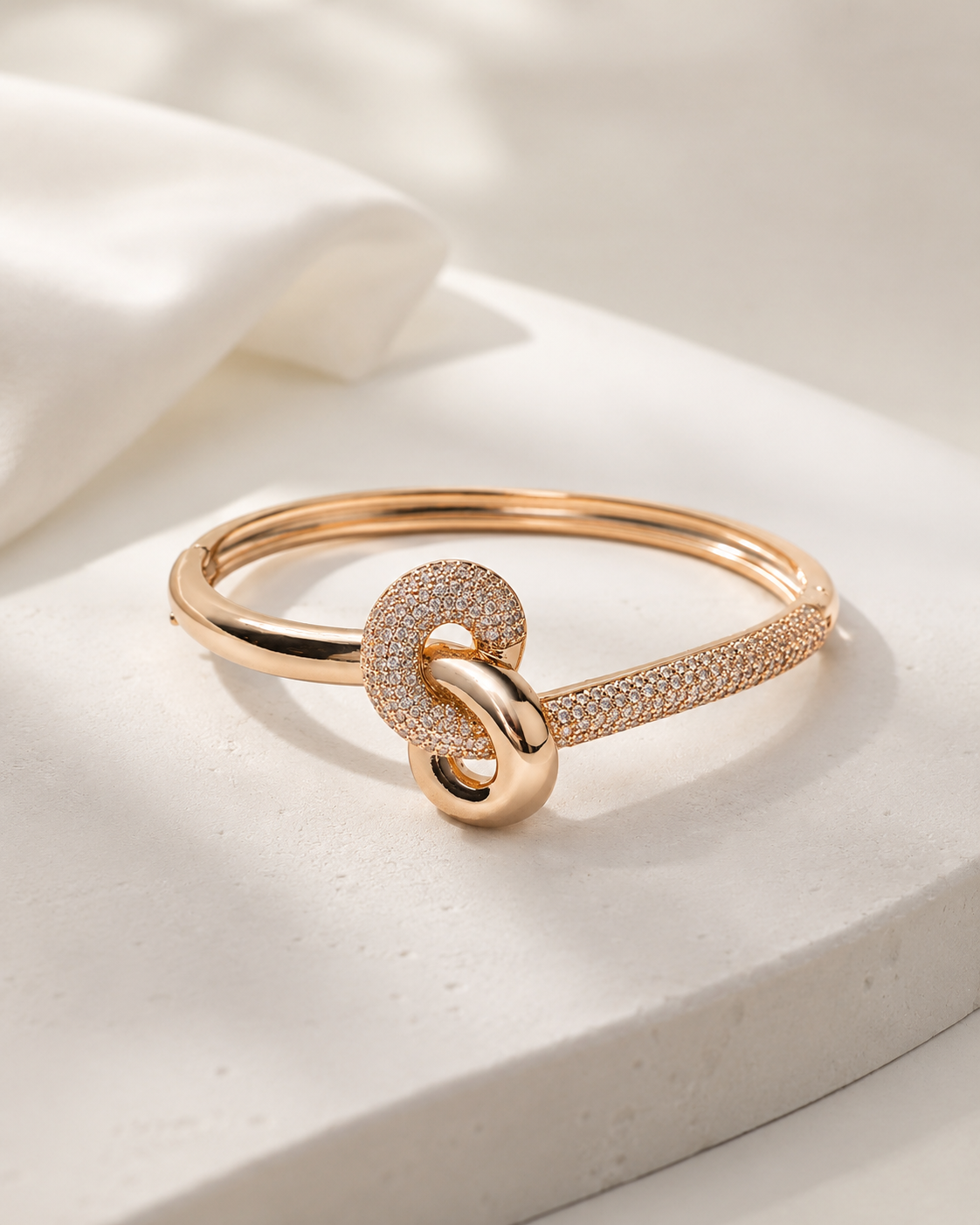 Bracelete Luxo Rose