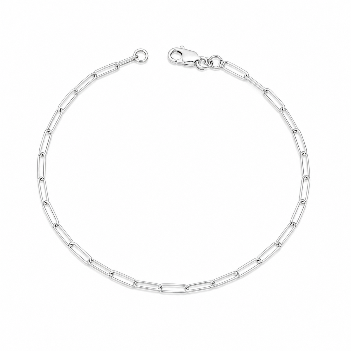 Pulseira Masculina Cartier Alongado Prata 925