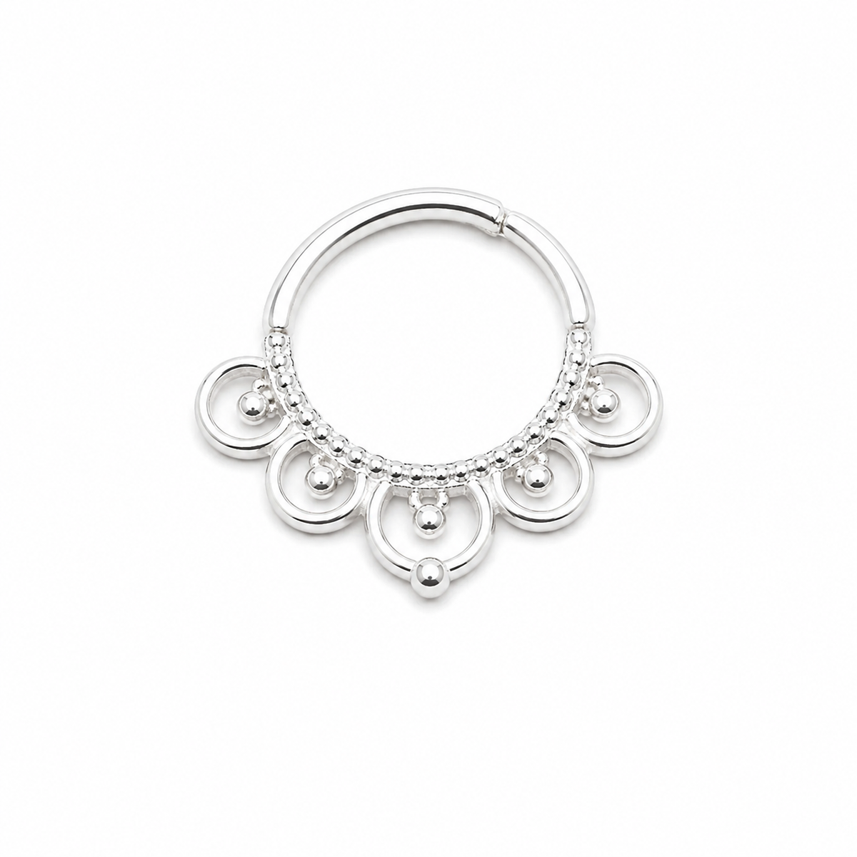 Piercing Argola Mandallah Prata 925
