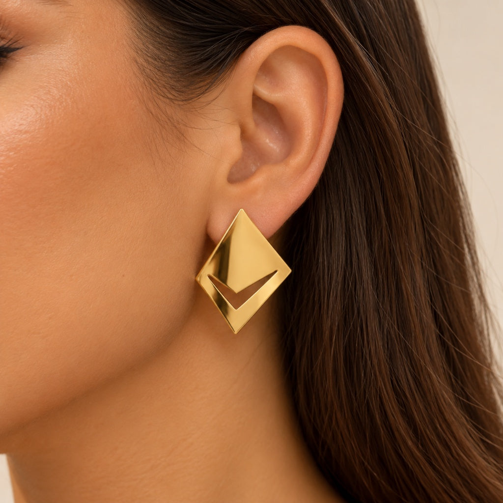 Brinco Vertex Ouro 18k