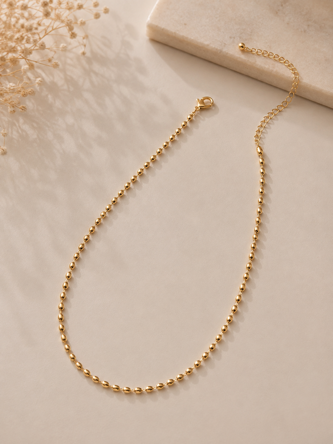 Choker Esfera Oval Lisa MontClair Ouro 18k