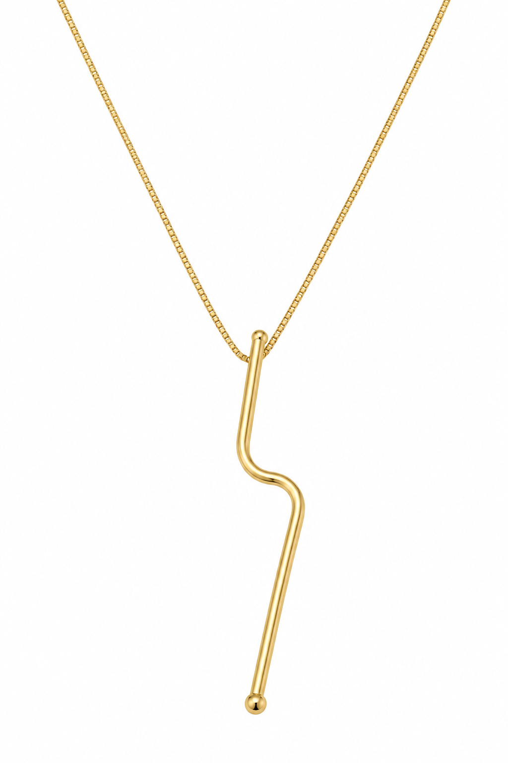 Scarlat SKU 15021 foto 1 | Colar Fio Orgânico Ouro 18k