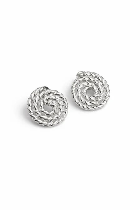 Brinco Caracol Ródio Branco