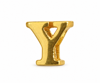 Scarlat SKU 15143 foto 1 | Pingente Letras Passantes Lisa Ouro 18k