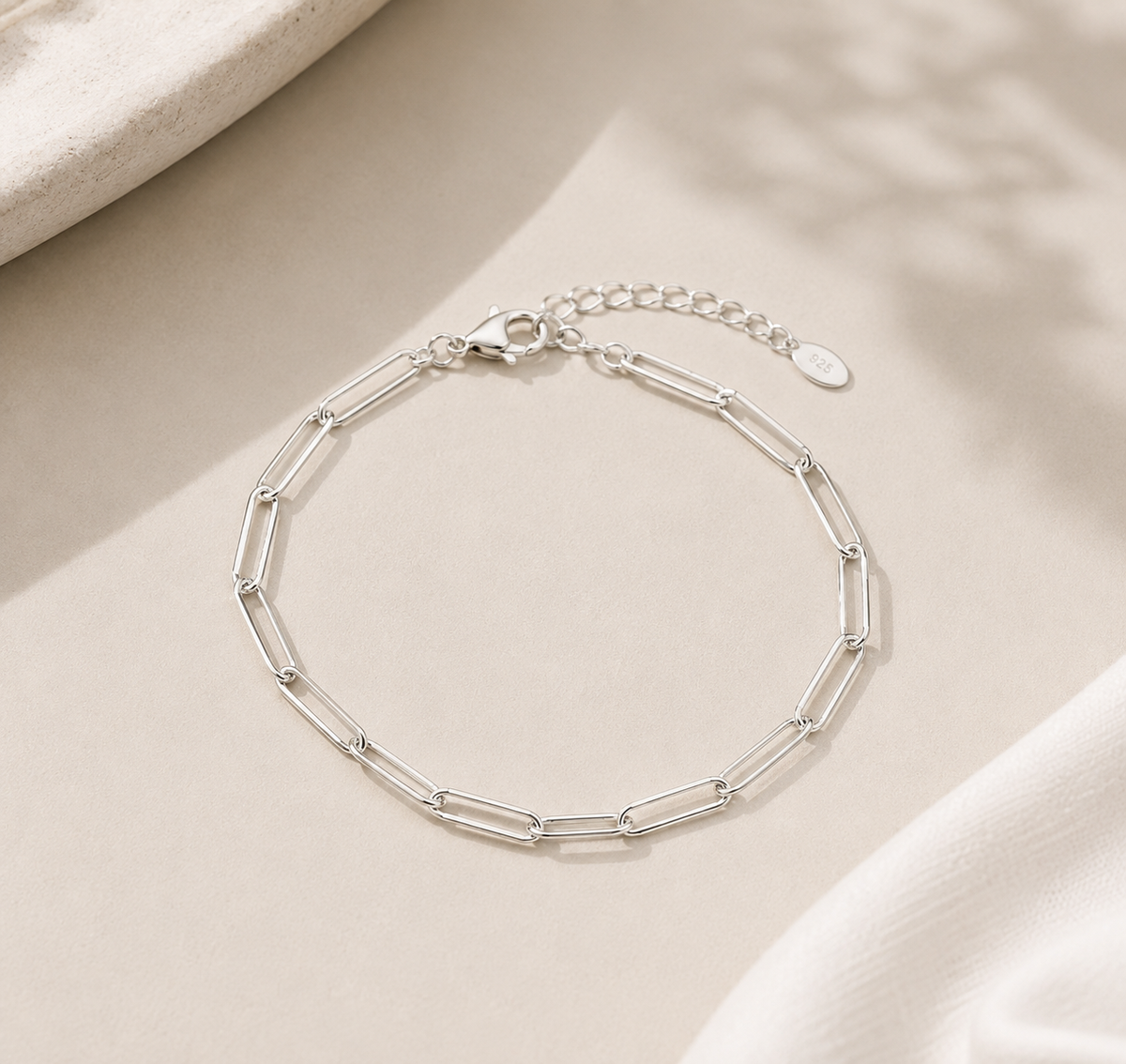 Tornozeleira Cartier Elo Longo Prata 925