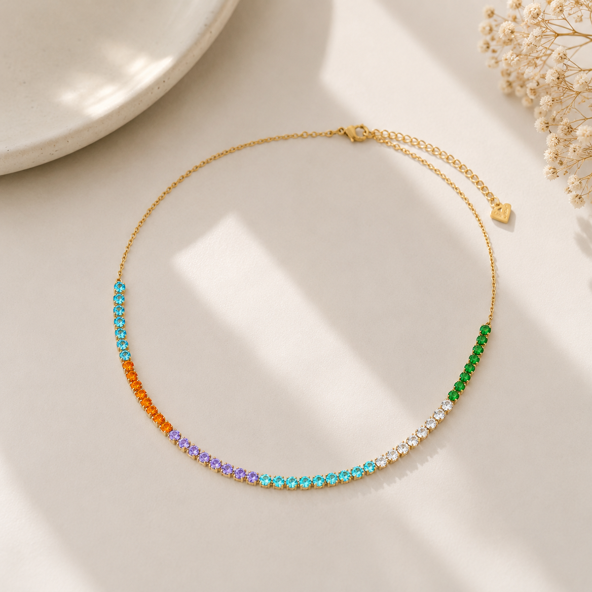 Choker Riviera Collor Ouro 18K