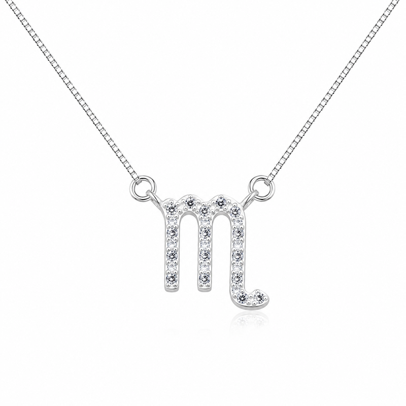 Colar Signo Escorpião Prata 925