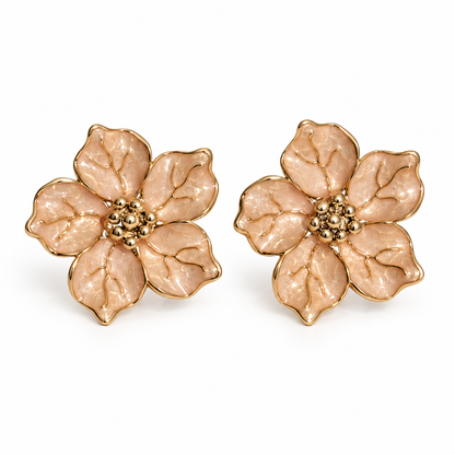 Scarlat SKU 15344 foto 1 | Brinco Flor Serena Ouro 18k