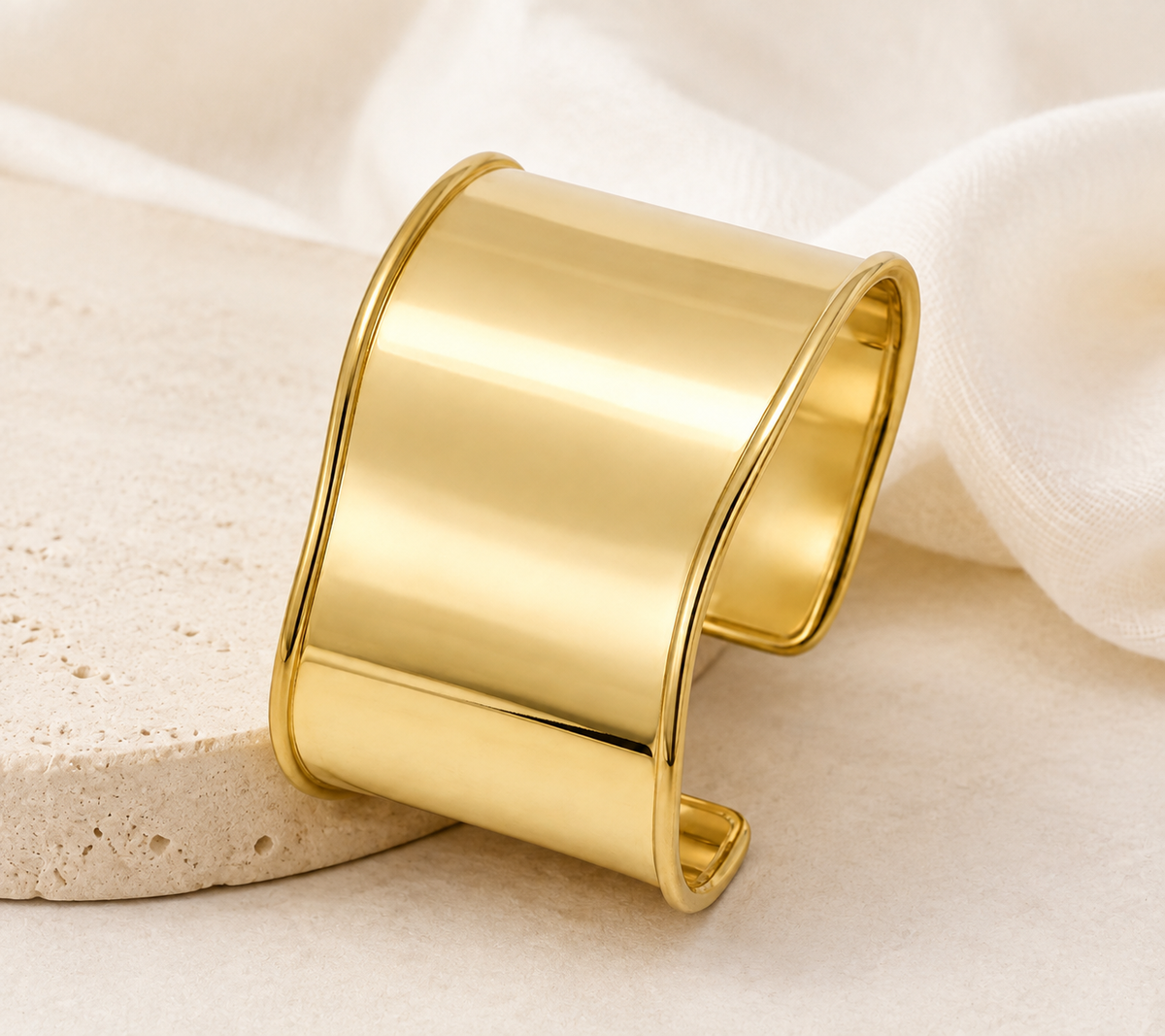 Bracelete Grécia Máxi Ouro 18k