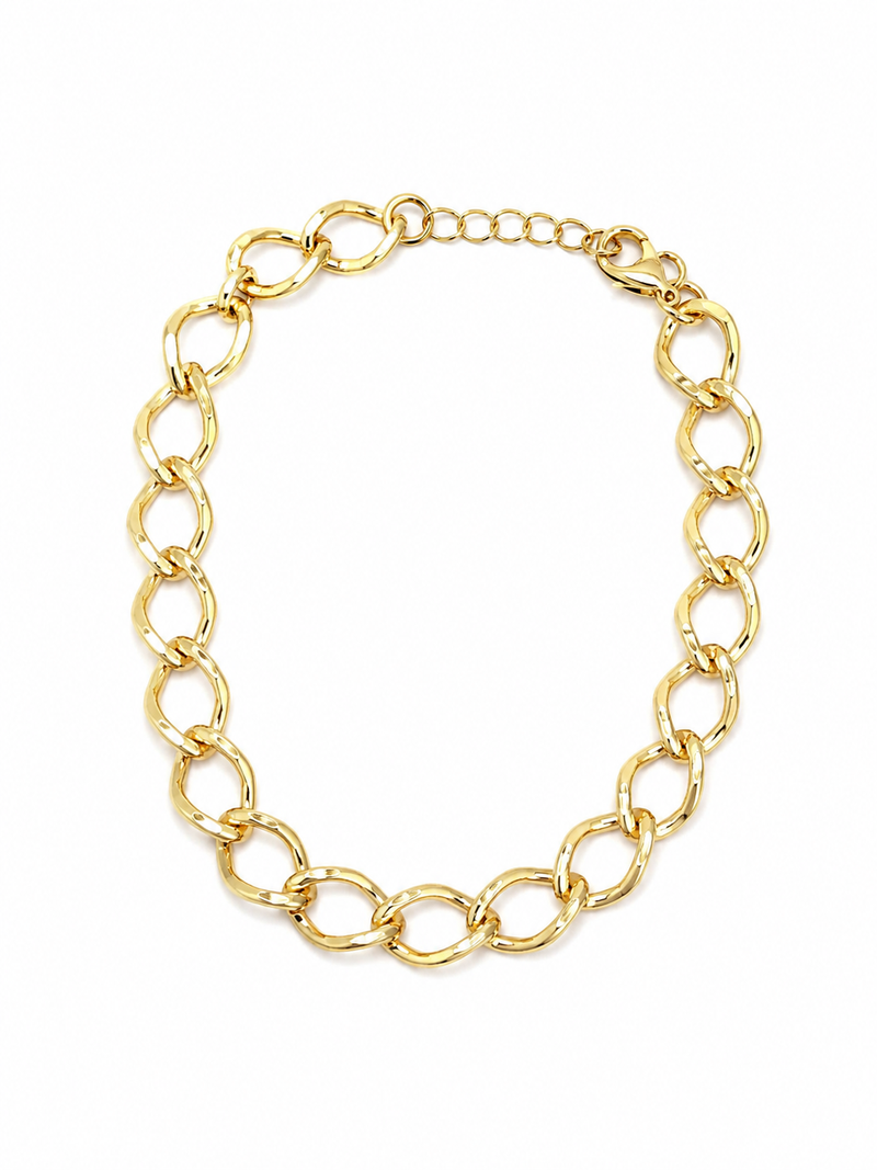 Pulseira Elo 1x1 Médio Ouro 18k