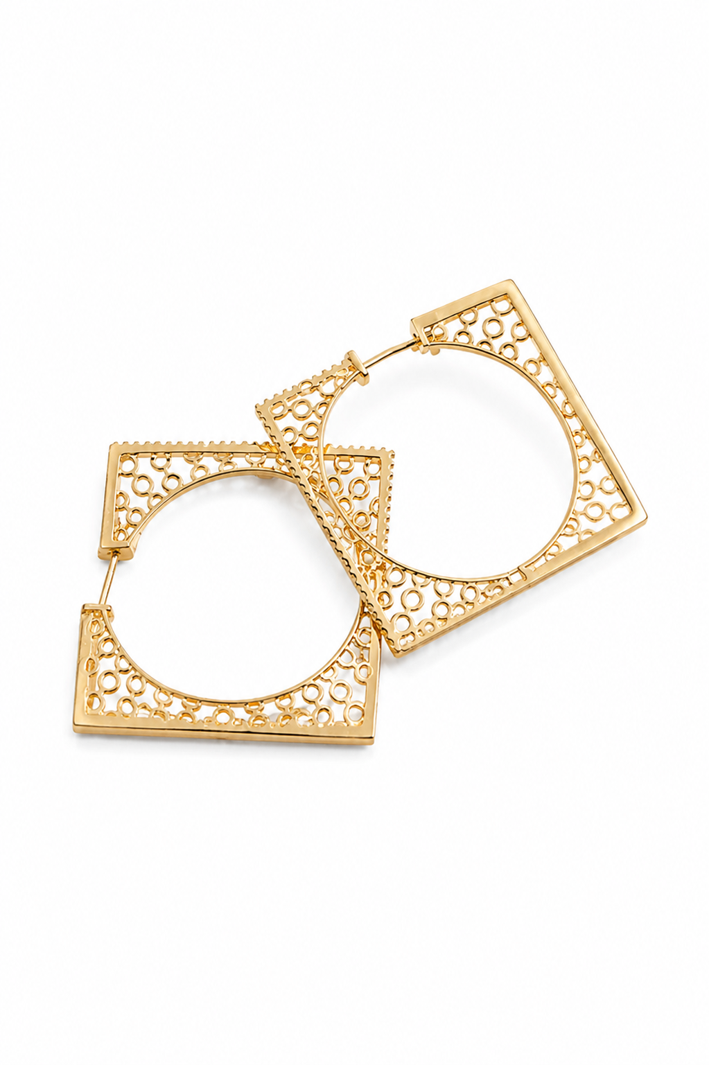 Brinco Argola Savoy Ouro 18k
