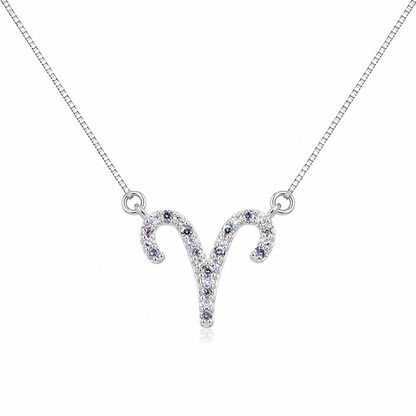 Colar Signo Aries Prata 925