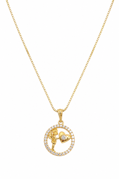 Colar Anjinho Ouro 18k