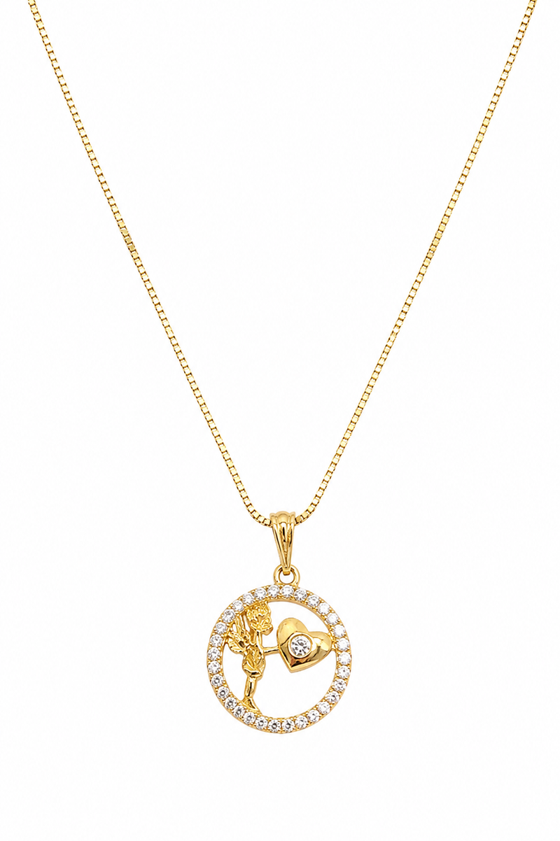 Colar Anjinho Ouro 18k