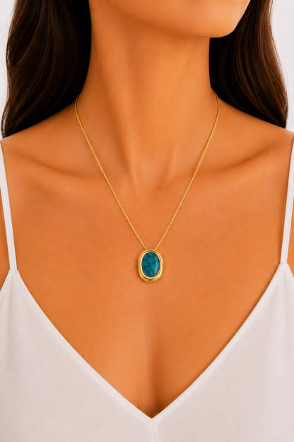 Colar Orgânico com Cordão Baiano Ouro 18k