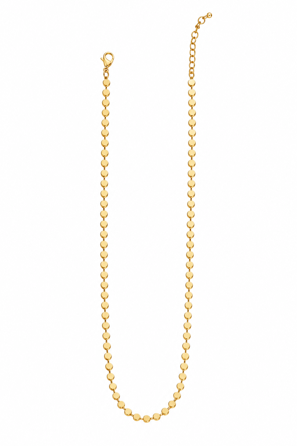 Choker Esfera Achatada 3mm