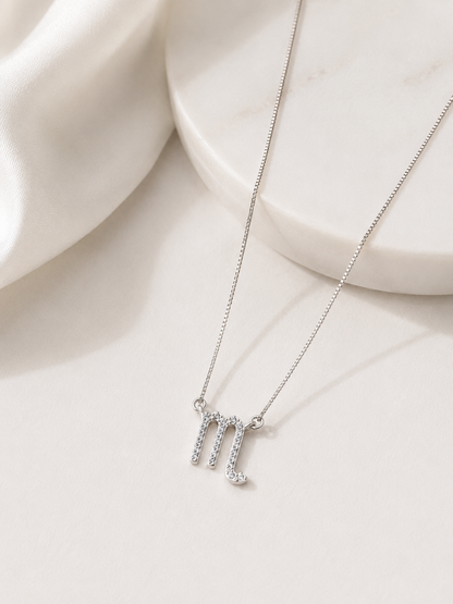 Colar Signo Escorpião Prata 925