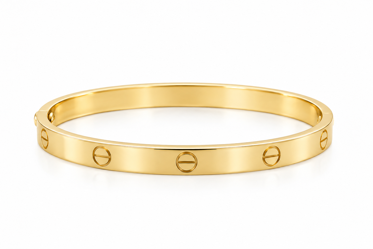 Bracelete Alta Joalheria Máxi Ouro 18k