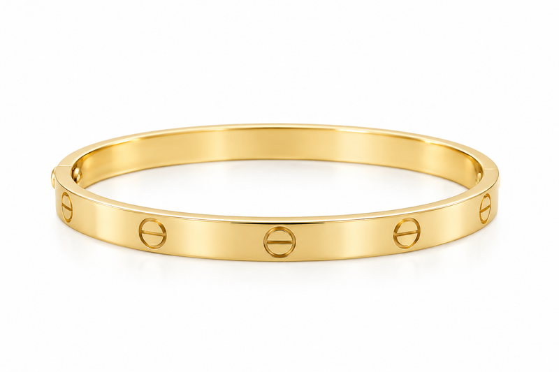 Bracelete Alta Joalheria Máxi Ouro 18k