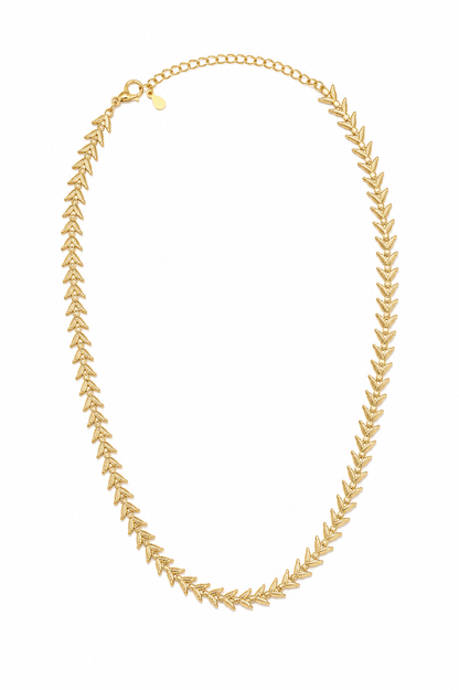 Choker Escama Trabalhada MontClair Ouro 18k