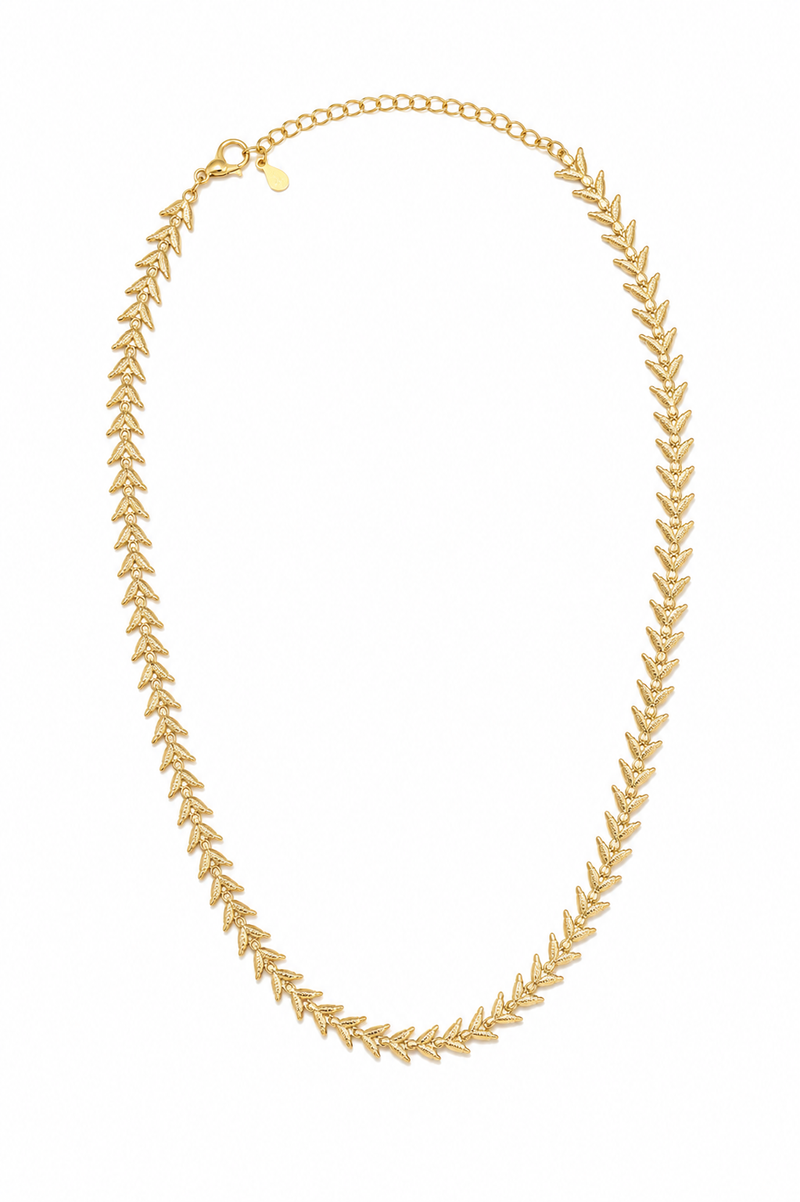 Choker Escama Trabalhada MontClair Ouro 18k