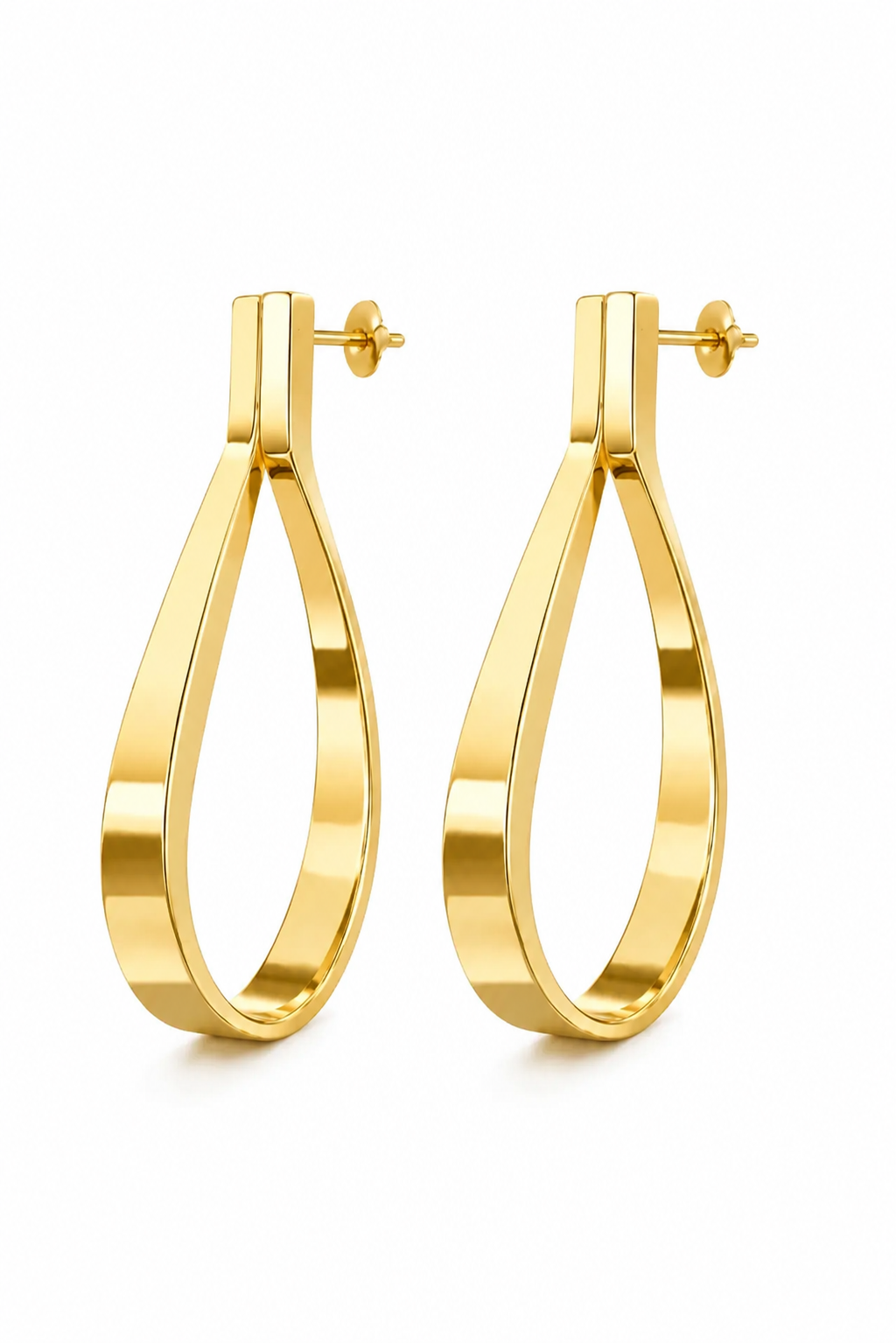 Brinco Gota Ouro 18k