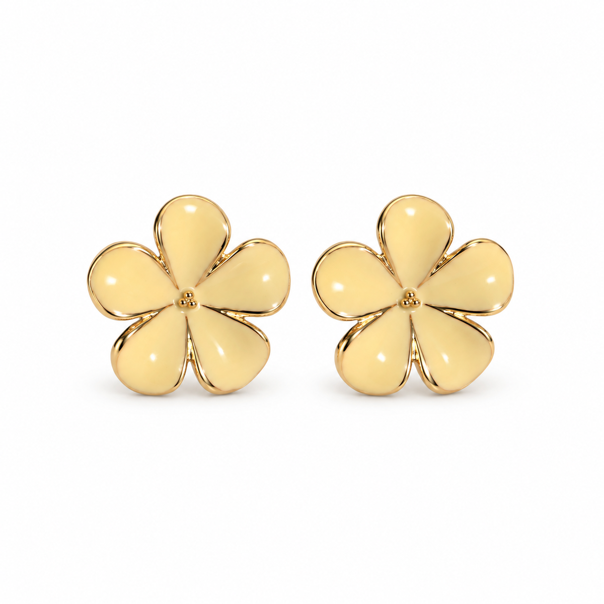 Scarlat SKU 15324 foto 1 | Brinco Flor Sunny Ouro 18k