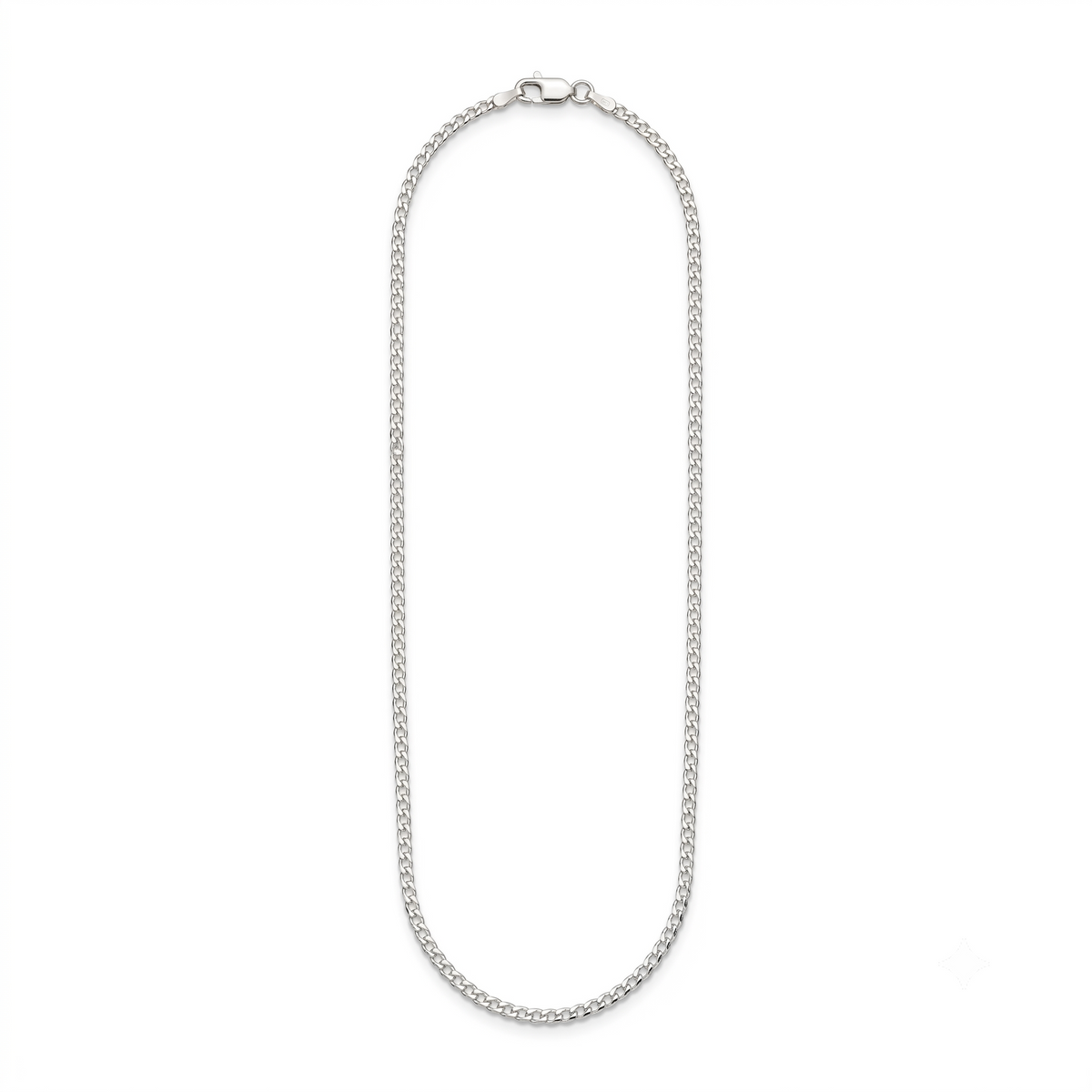 Corrente Masculina Groumet Prata 925