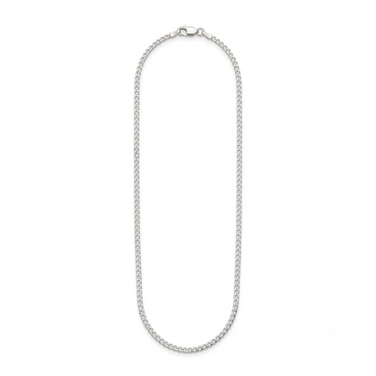 Corrente Masculina Groumet Prata 925