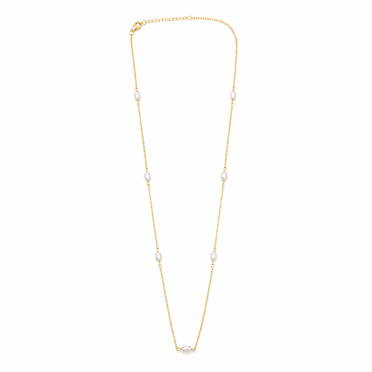 Colar Alongado Cartier com Pérola Oval MontClair Ouro 18k
