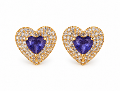 Brinco Golden Queen Ouro 18k