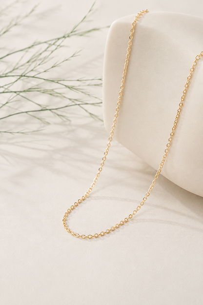 Corrente Elo Cadeado Ouro 18k