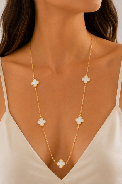 Scarlat SKU 14999 foto 3 | Colar Trevo  Ouro 18k