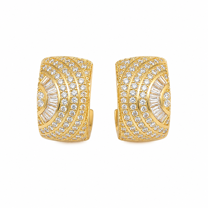 Brinco Dubai Gold M Ouro 18k